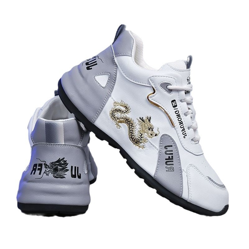 Thick Bottom Lightweight Fashion Breathable Outdoor Trendy Wear Comfortable Sneaker Men foto 2