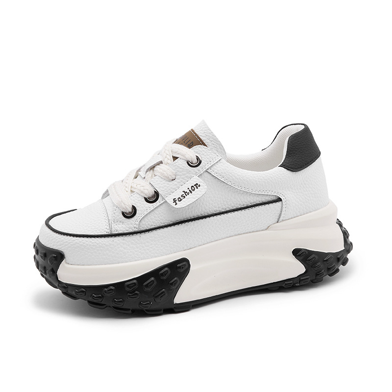 Simple Fashionable All-match Sports Breathable White Shoes foto 4