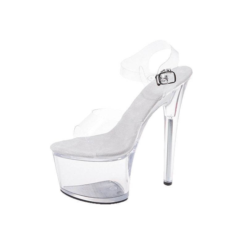Waterproof Platform Casual Wedding Fashion Women's High Heel Sandals foto 2