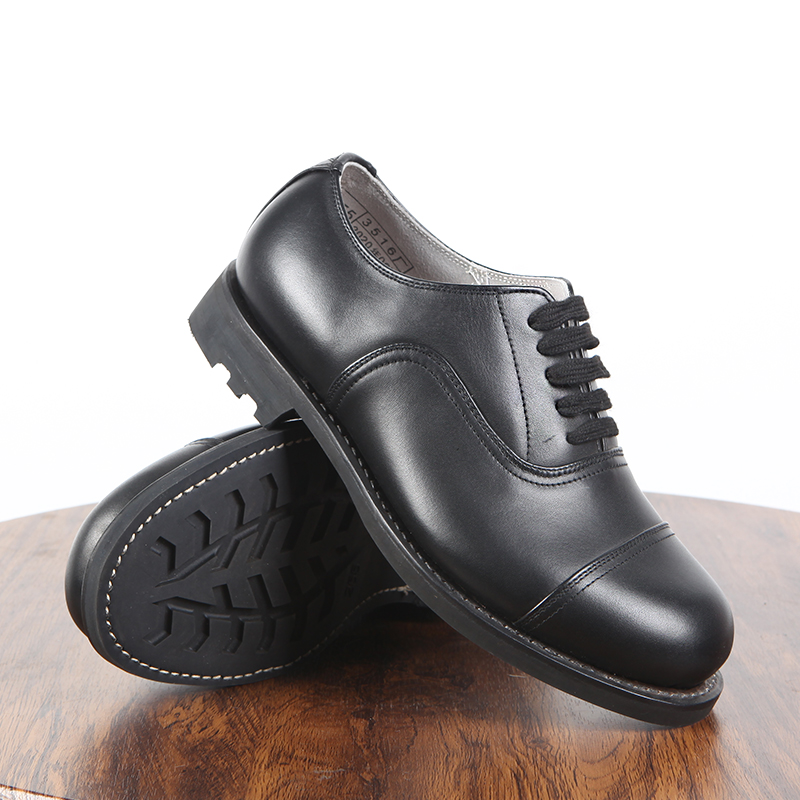 Three Connector Lace-up Leather Shoes foto 5