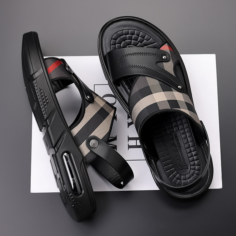Height Increasing Leisure Sports Anti-slip Soft Bottom Beach Slippers foto 5