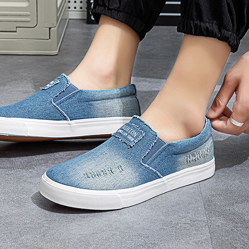 Slip-on Canvas Shoes Breathable Work foto 4