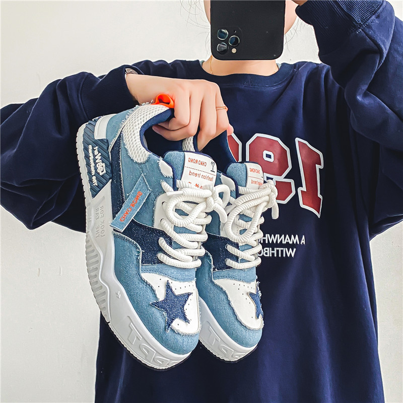 Breathable Casual Canvas Flat Shoes Men foto 2