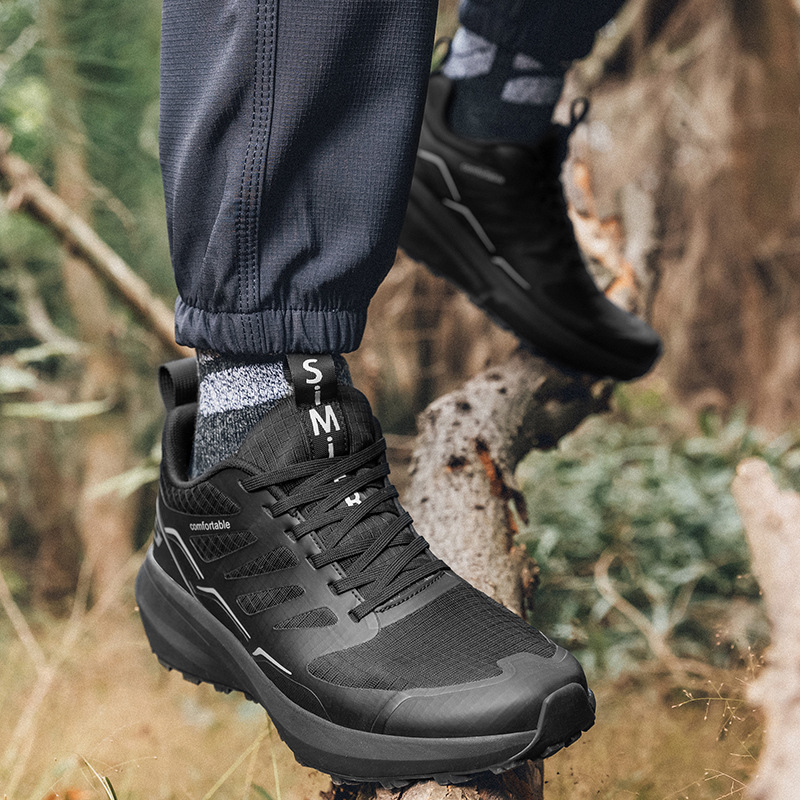 Men's Breathable And Non Slip Outdoor Travel Hiking Shoes foto 4