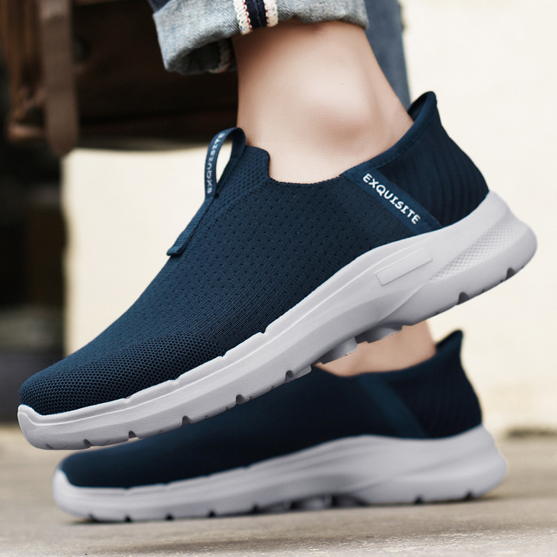 Summer Plus Size Mesh Men's Breathable Shoes foto 2