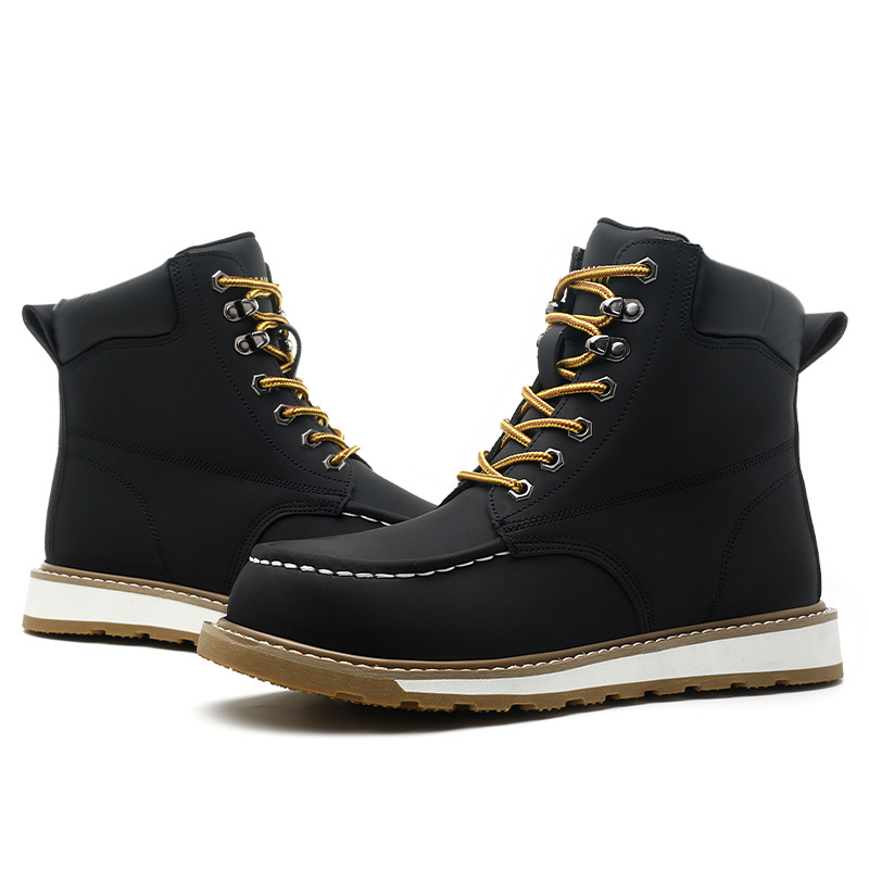 Men's Safety Shoes Deodorant And Breathable Anti-smashing foto 2