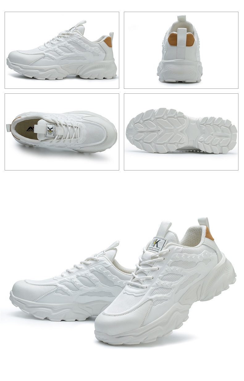 Anti-smashing And Anti-penetration Safety Shoes EVA Outsole Lightweight And Wear-resistant Safety Shoes foto 4