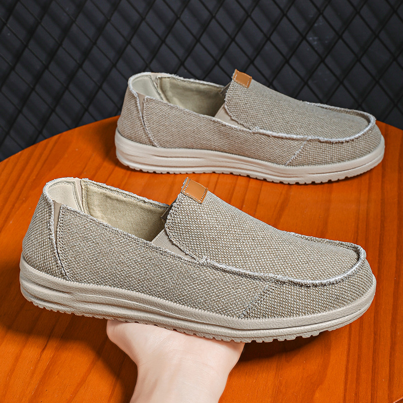Men's Casual Soft-soled All-match Canvas Shoes foto 3