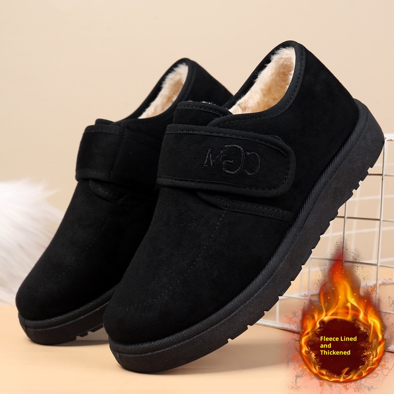 Cotton Shoes Velcro Women's Warm Trendy Casual Cotton Boots foto 2