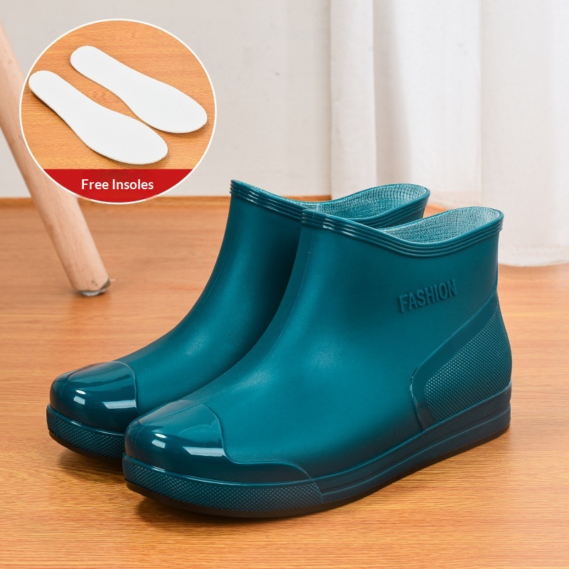 Low-cut Short Non-slip Waterproof Rain Boots foto 5