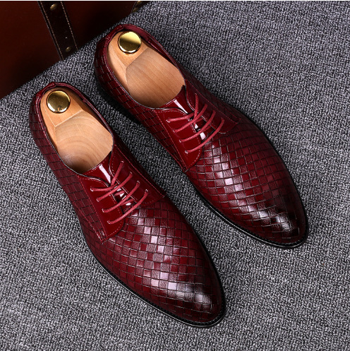 Low-cut Fashion Pointed Plaid Shoes foto 4