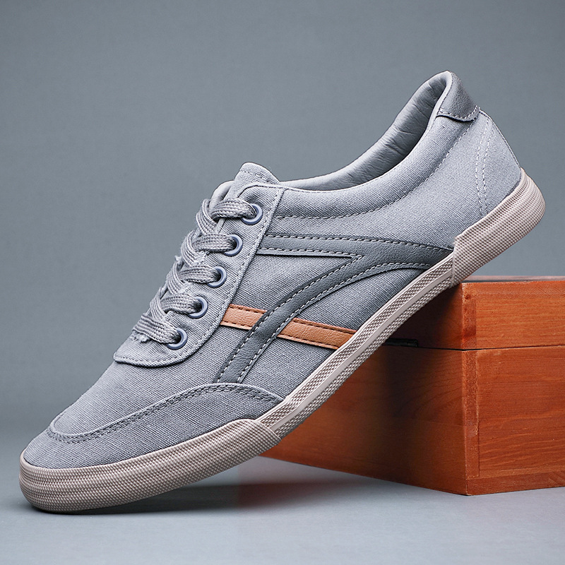 Breathable Casual Large Size Shoes Summer Men's Shoes Canvas foto 5