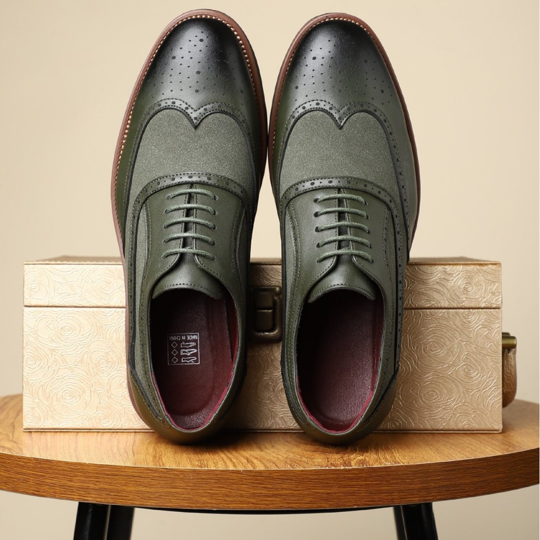 Men's High-end Business Casual And Comfortable Breathable Leather Shoes foto 2