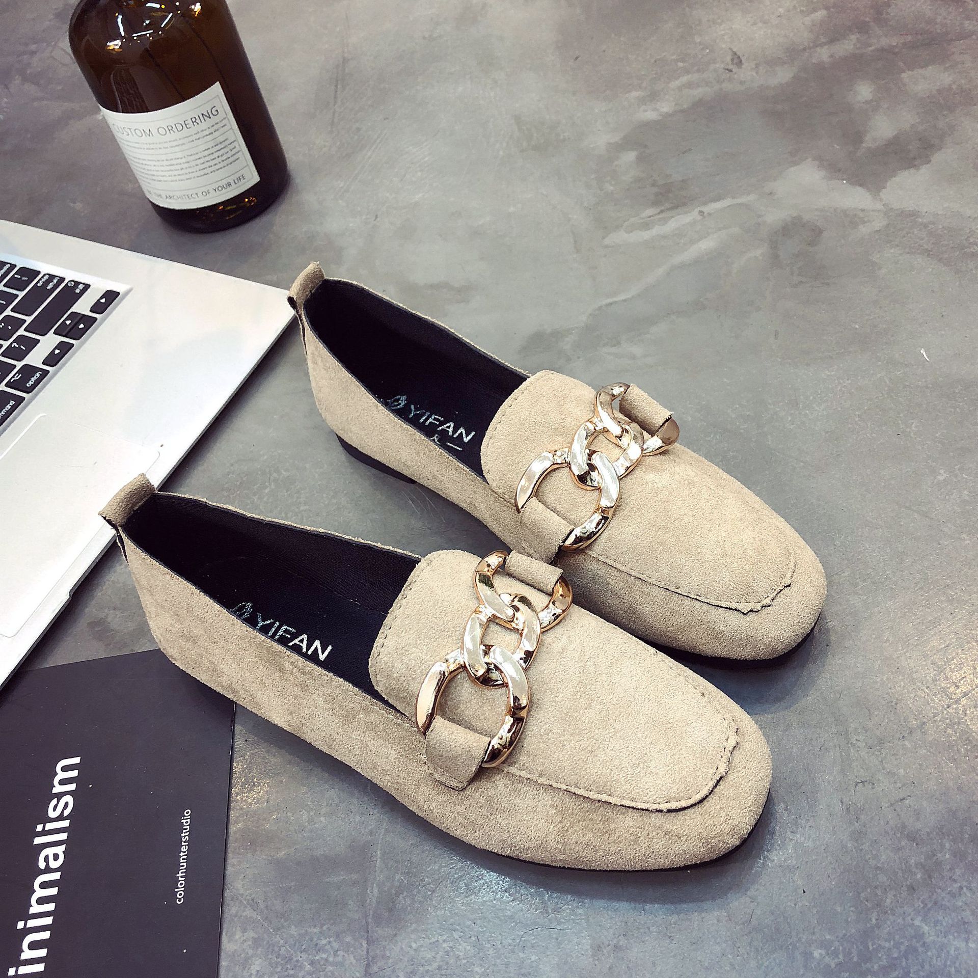 Women's Soft-soled Low-cut Versatile Flat Shoes foto 2