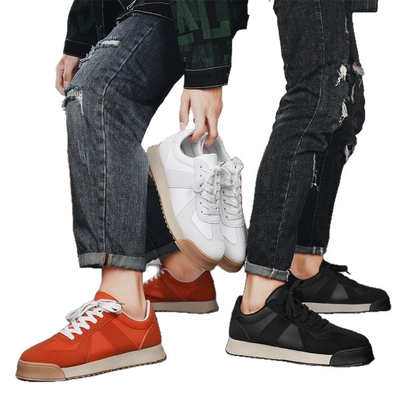 Synthetic Leather Versatile Retro Casual Sneakers foto 5
