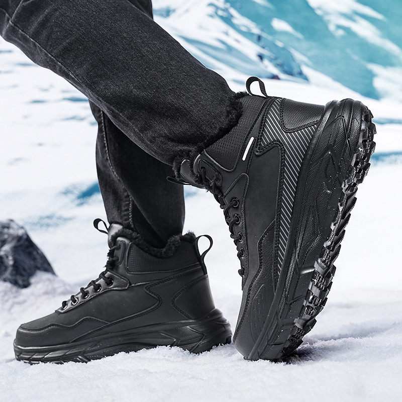 Cold And Warm High Cotton-padded Shoes Winter foto 5