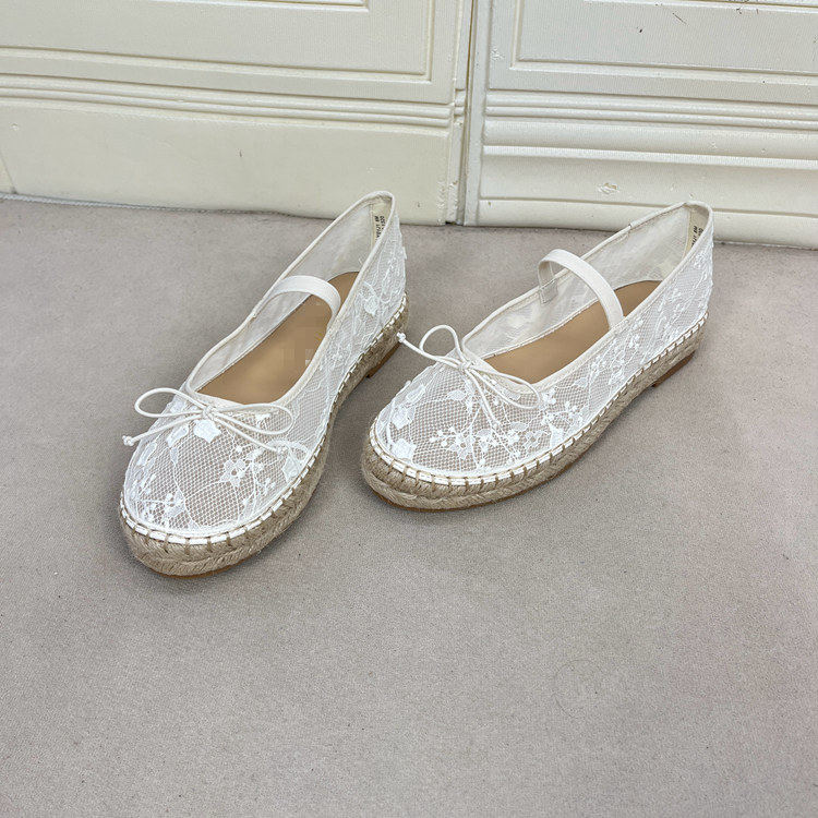 Womens Round-toe Low-top Mesh Chunky-soled Shoes foto 3