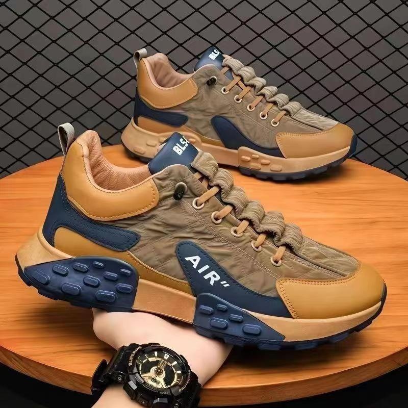 Casual Sports Running Shoes Men's Versatile Thick Bottom Wear-resistant Soft foto 4