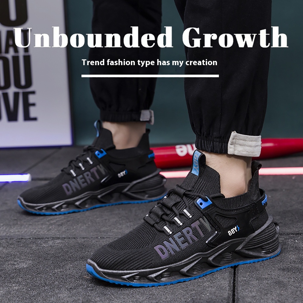 Men's Sneaker Spring Leisure High Waist Breathable Trendy Fashion foto 4