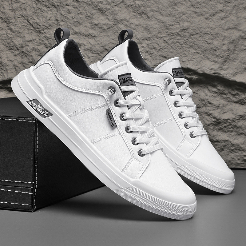 Men's Fashion Soft Bottom Casual Plus Size Sneakers foto 3