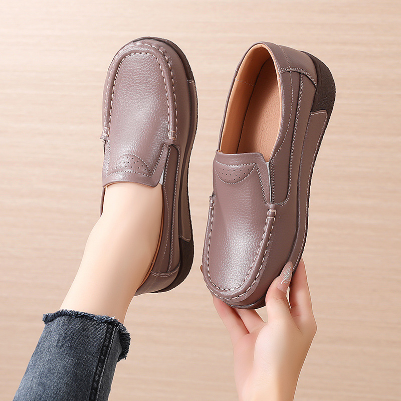 Thick-soled Mom Shoes Soft-soled Casual Pumps Four Seasons foto 4