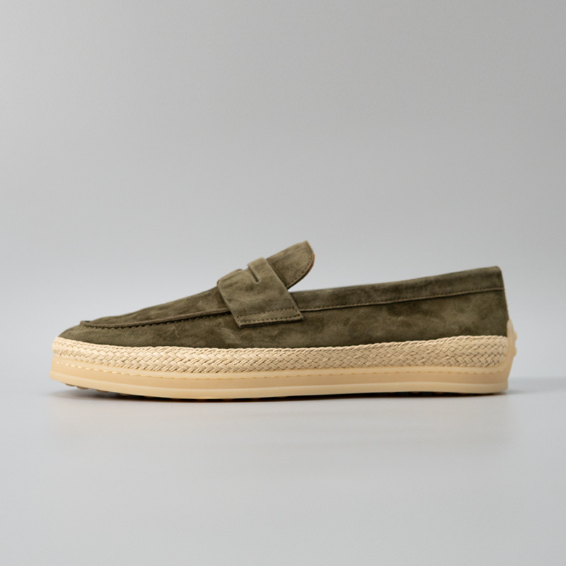 Mens Straw-soled Handmade Business Shoes foto 2