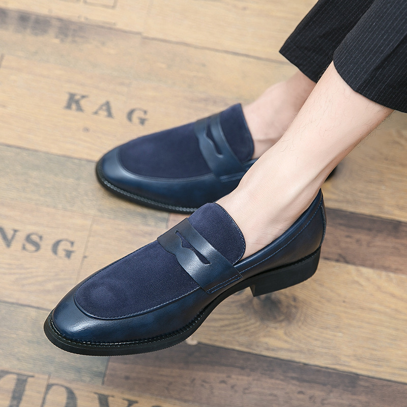 Men's Fashion Business Stitching Casual Shoes foto 4