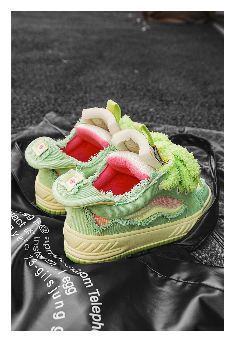 Men's Fashion All-matching College Style Bread Shoes foto 4