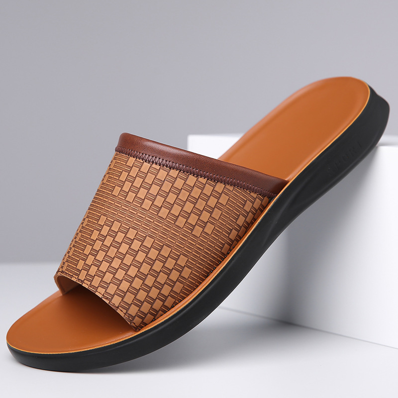 Men's Simplicity Fashionable All-match Breathable Slippers foto 2