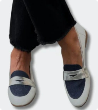 Round Toe Loafers Plus Size Assorted Colors Slip On Feet Ladies foto 4