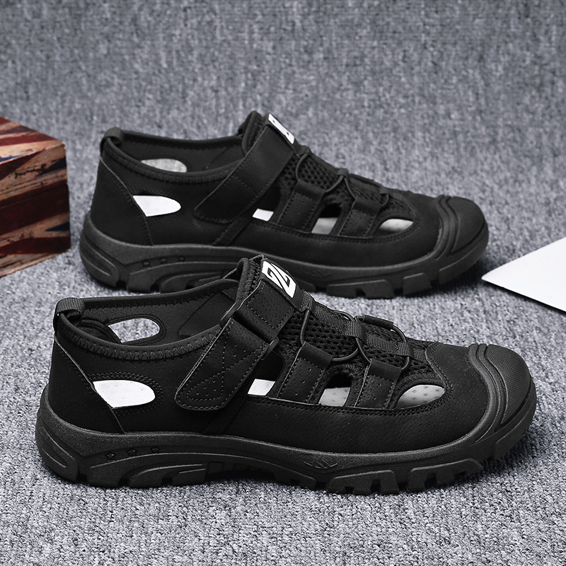 Non-Slip Hollowed-Out Toe Shoes Versatile Casual Sandals foto 3