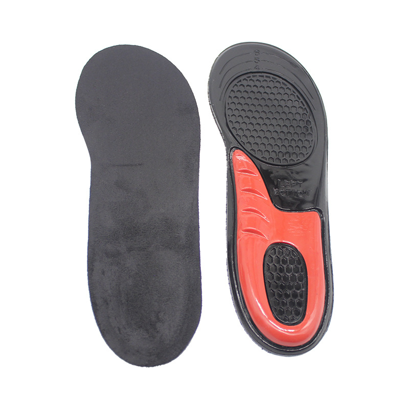 Men's And Women's Sports High Skin-friendly Sweat-absorbent Shock-absorbing And Pressure-relieving Insole foto 2