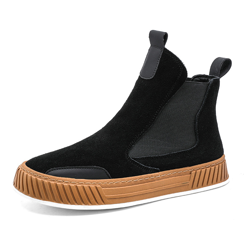 Thick Bottom Work Shoes Youth Booties foto 2