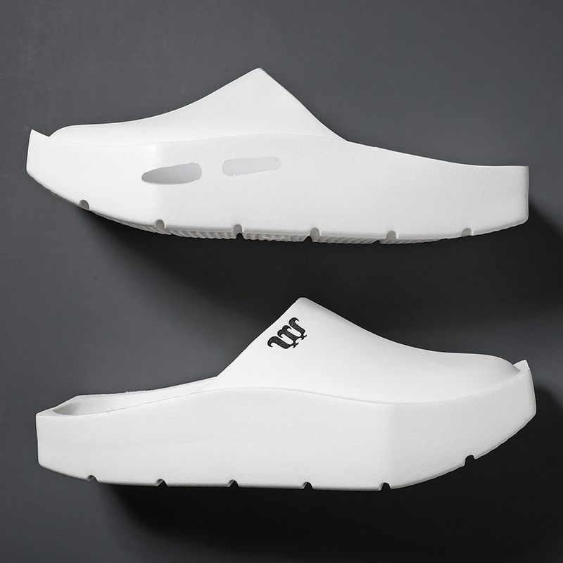 Niche Toe Cap Slipper Men's Casual Platform foto 4