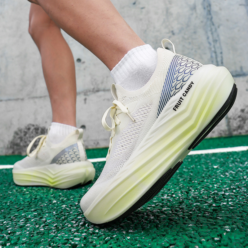 Summer Road Running Shoes Shock Absorption Breathable Mesh Surface foto 2