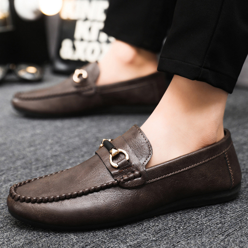 Men's Fashionable Trendy Slip-on Casual Shoes foto 5