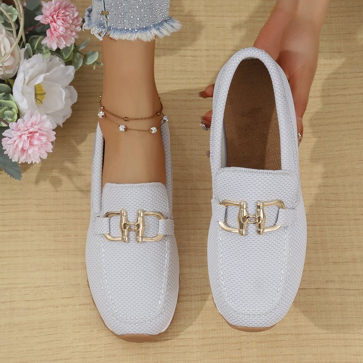 Women's All-match Casual Solid Color Flat Simple Sneaker foto 4
