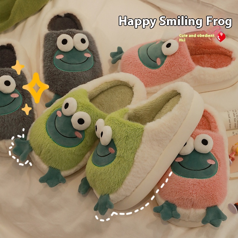 Shoes Couple Winter Cotton Slippers Winter Warm Postpartum Confinement Shoes foto 5