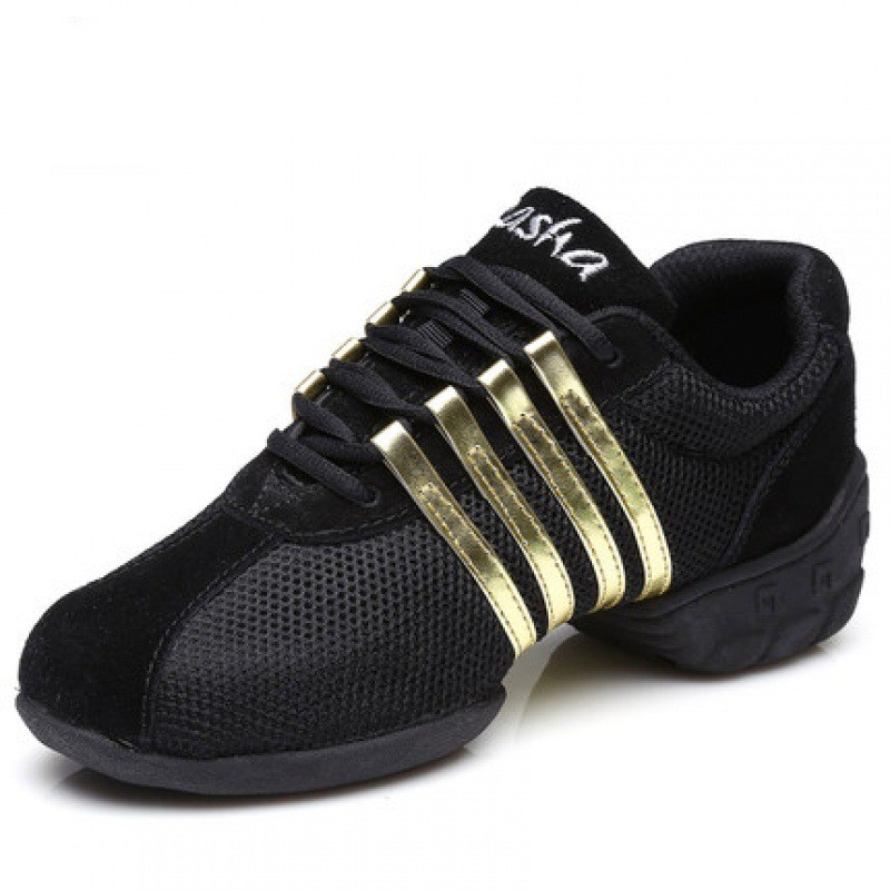Mesh Dance Shoes Women's Mid Heel foto 4