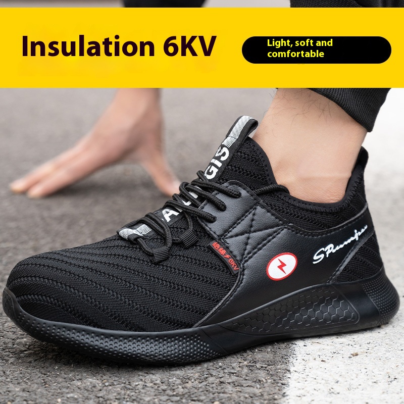 Labor Protection Shoes Deodorant Insole Long Standing Not Tired Military Training Increased foto 5