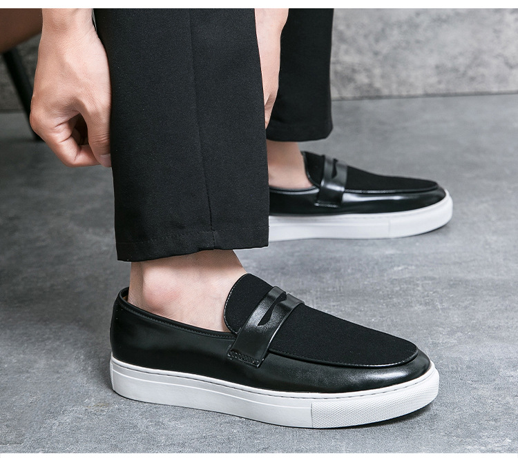 Breathable All-match Casual Men's Shoes Low Cut Loafers foto 2
