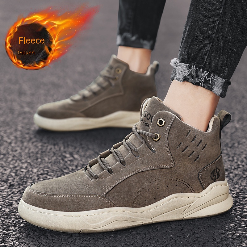 High-top Board Shoe Trendy Korean Casual foto 4