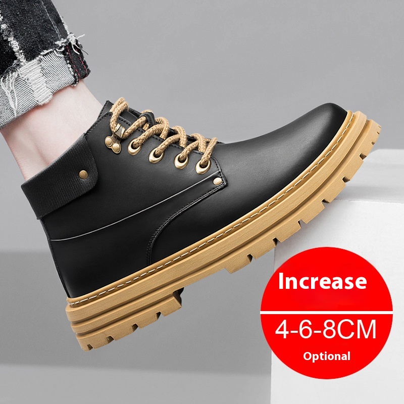 Martin Boots Men's Invisible Inner Top Sports Casual British Retro Workwear foto 5
