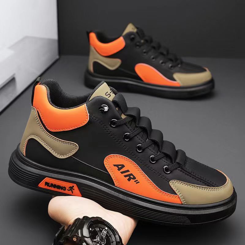 Fashion High-top Casual Sports Skate Shoes Trendy All-match foto 5