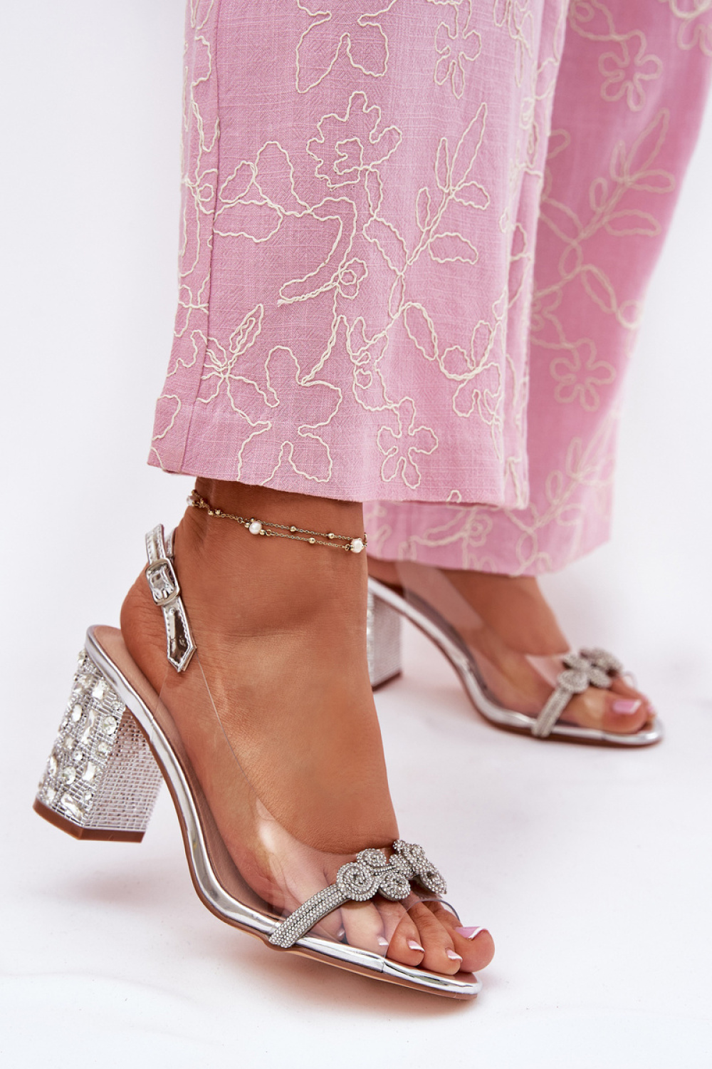Sandalen op hak Step in style