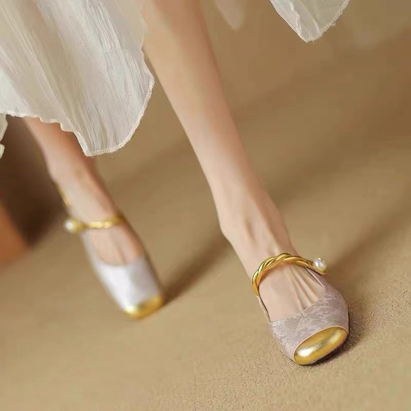 Women's Closed Toe Half Slippers foto 3