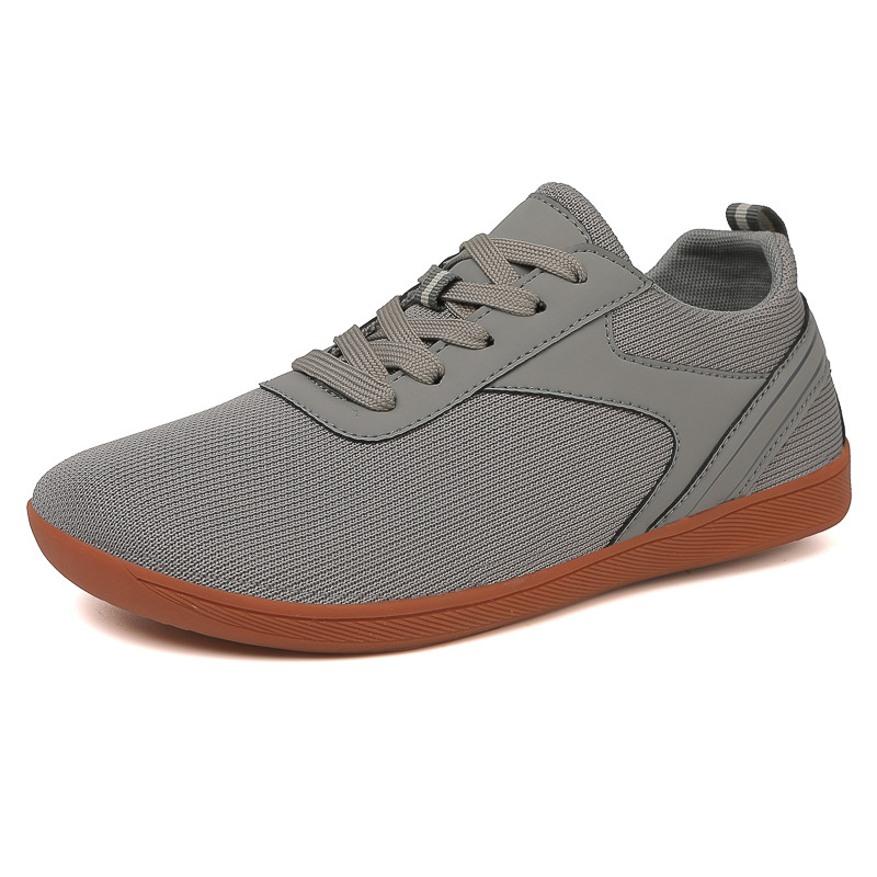 Factory Wholesale Autumn New Women's Comfortable Walking Shoes Breathable Soft Bottom Couple Flying Woven Flat Foot Sports Casual Shoes foto 4