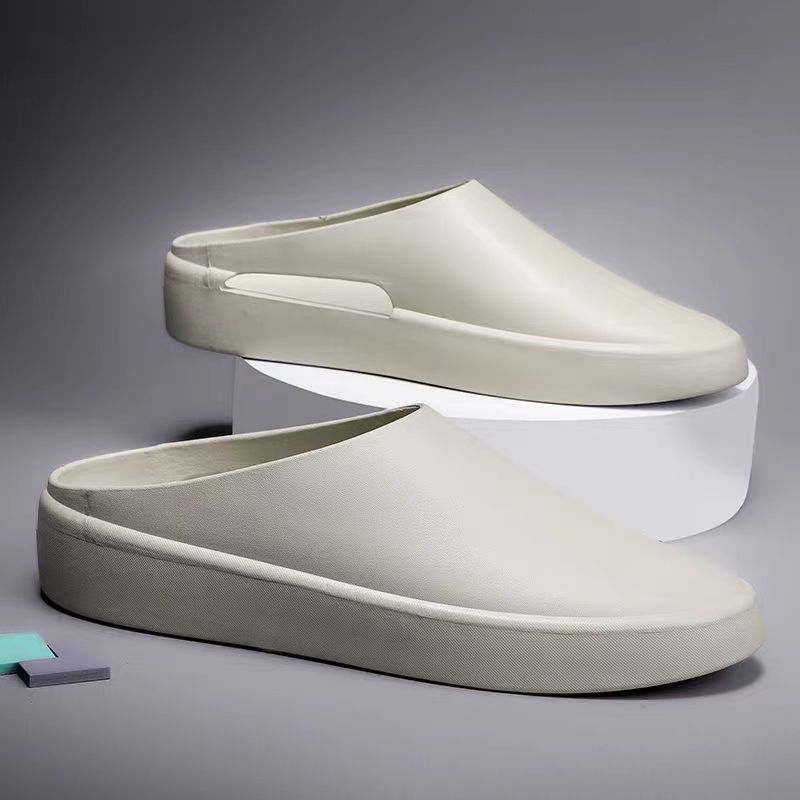 Baotou Slippers For Men Springsummer Outdoor Crocs-style Shoes foto 2