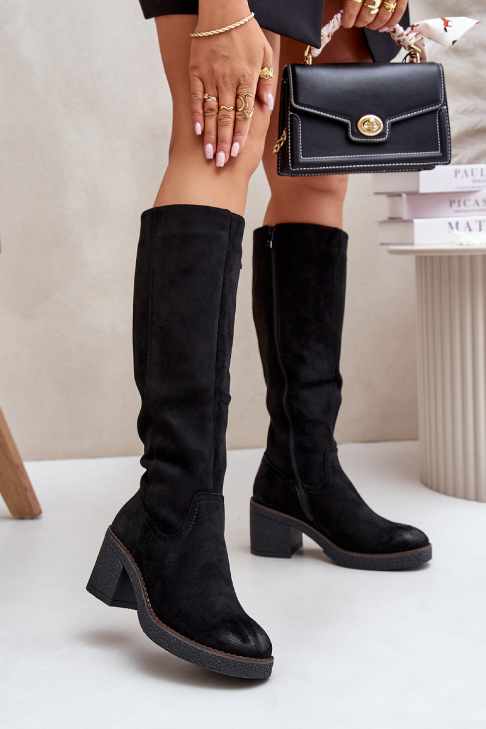 Laarzen met hoge hakken Step in style