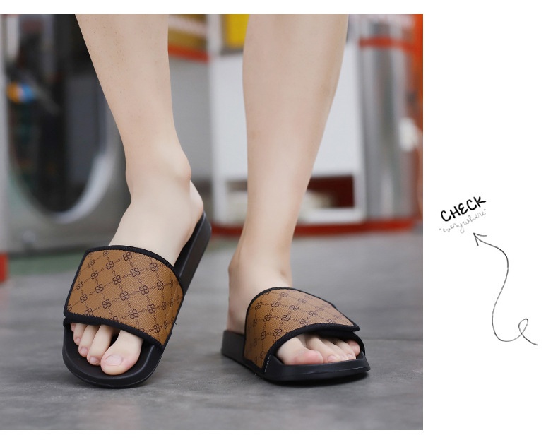 Cross-border Slippers Summer Outdoor Wear Niche High-grade Velcro Non-slip Beach Flip-flops Men foto 2